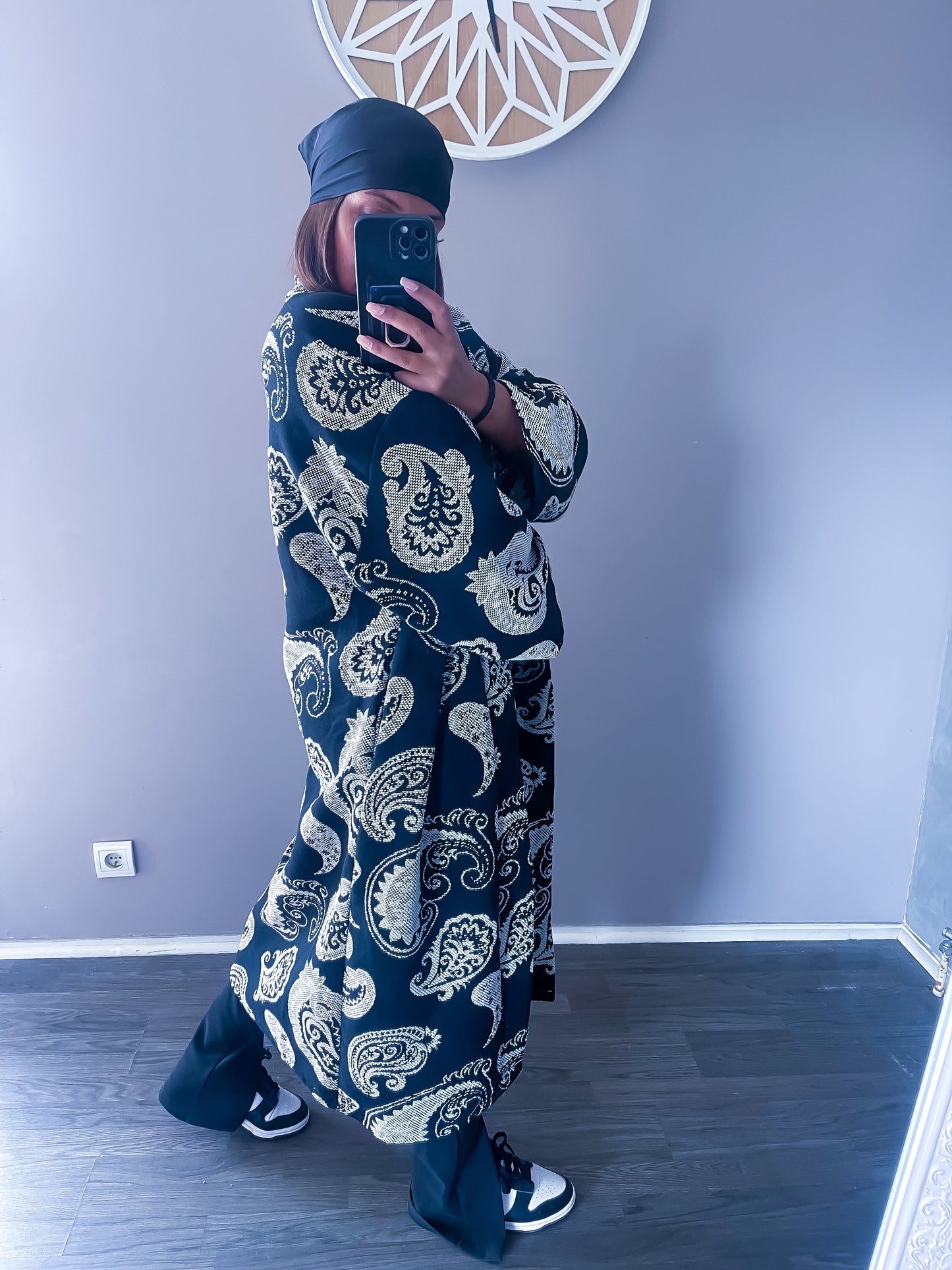 Kimono BOULY noir