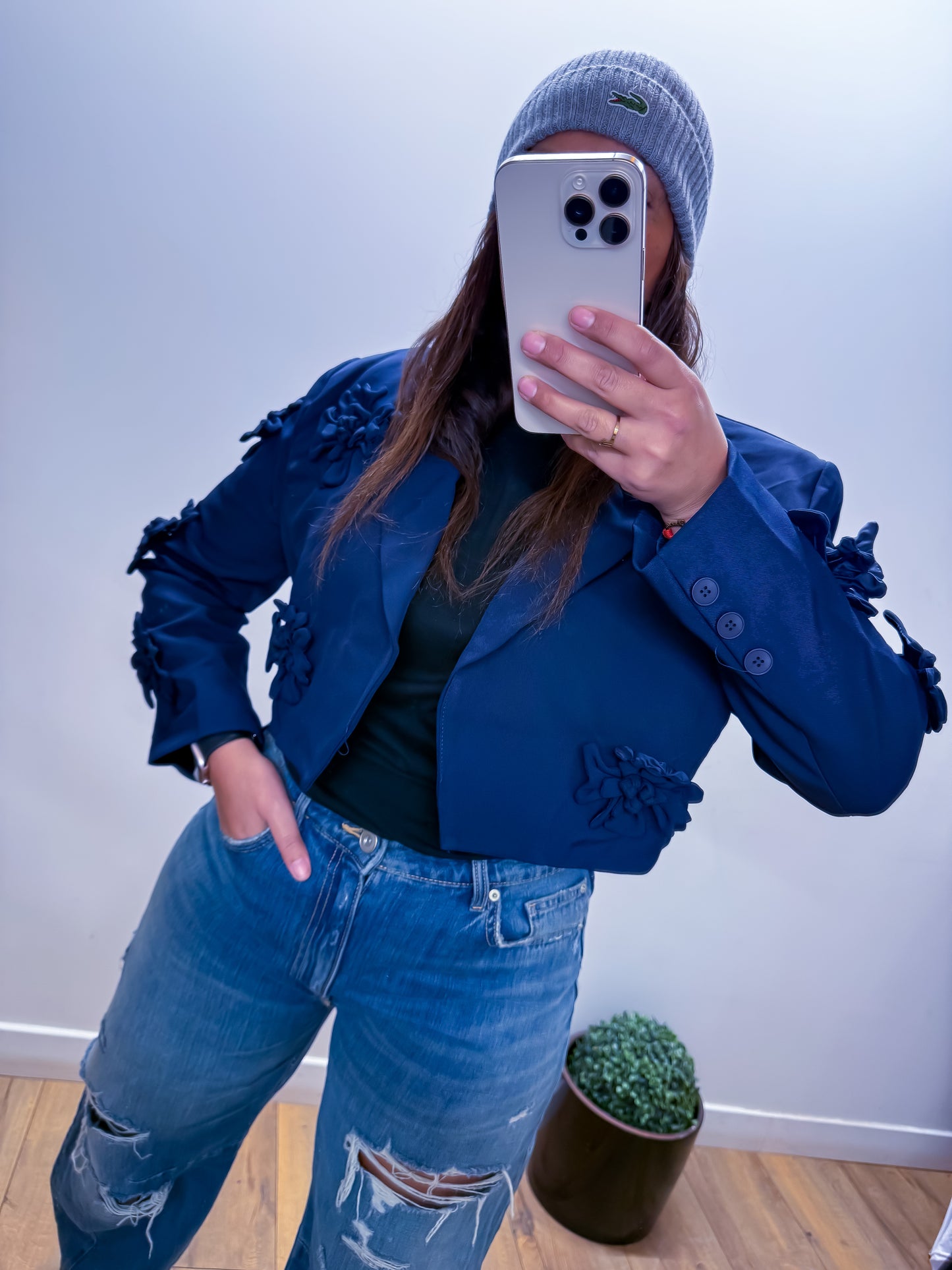 Blazer Floralis - Édition Fleurs 3D