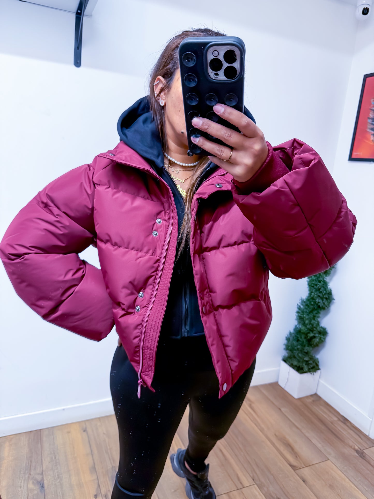 Doudoune Duo Bordeaux