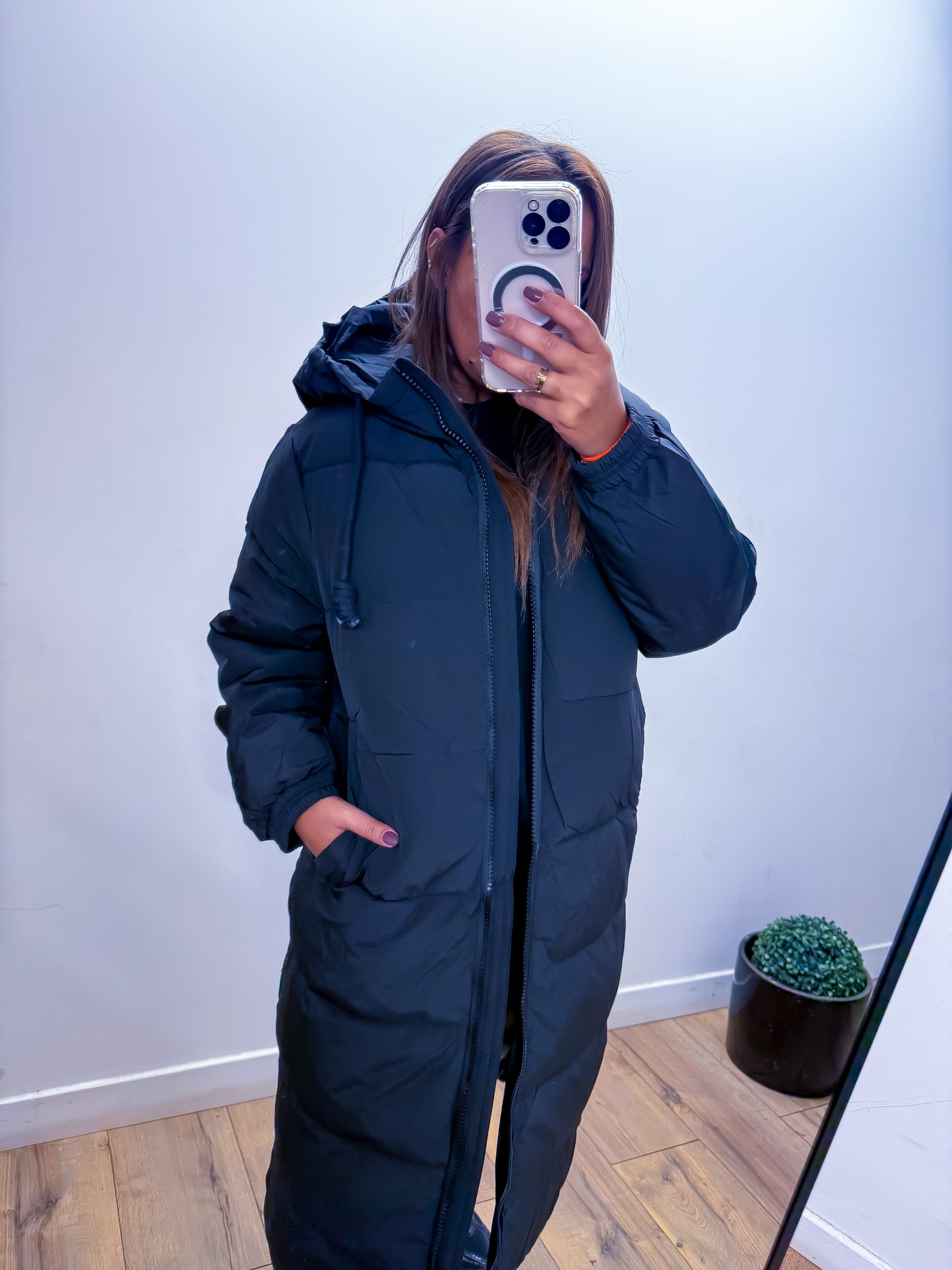 Puffer Black Ultra Long
