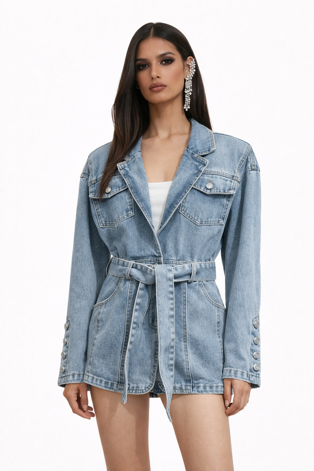 Veste Denim Officer - Édition Limitée