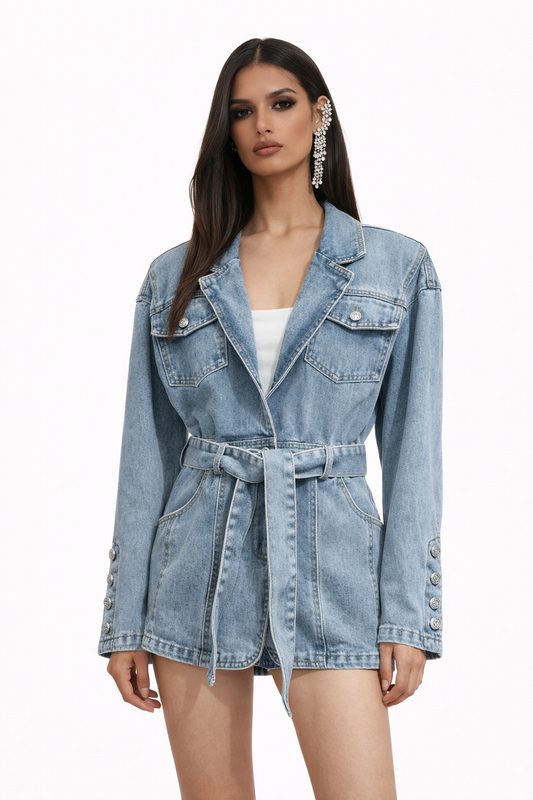 Veste Denim Officer - Édition Limitée