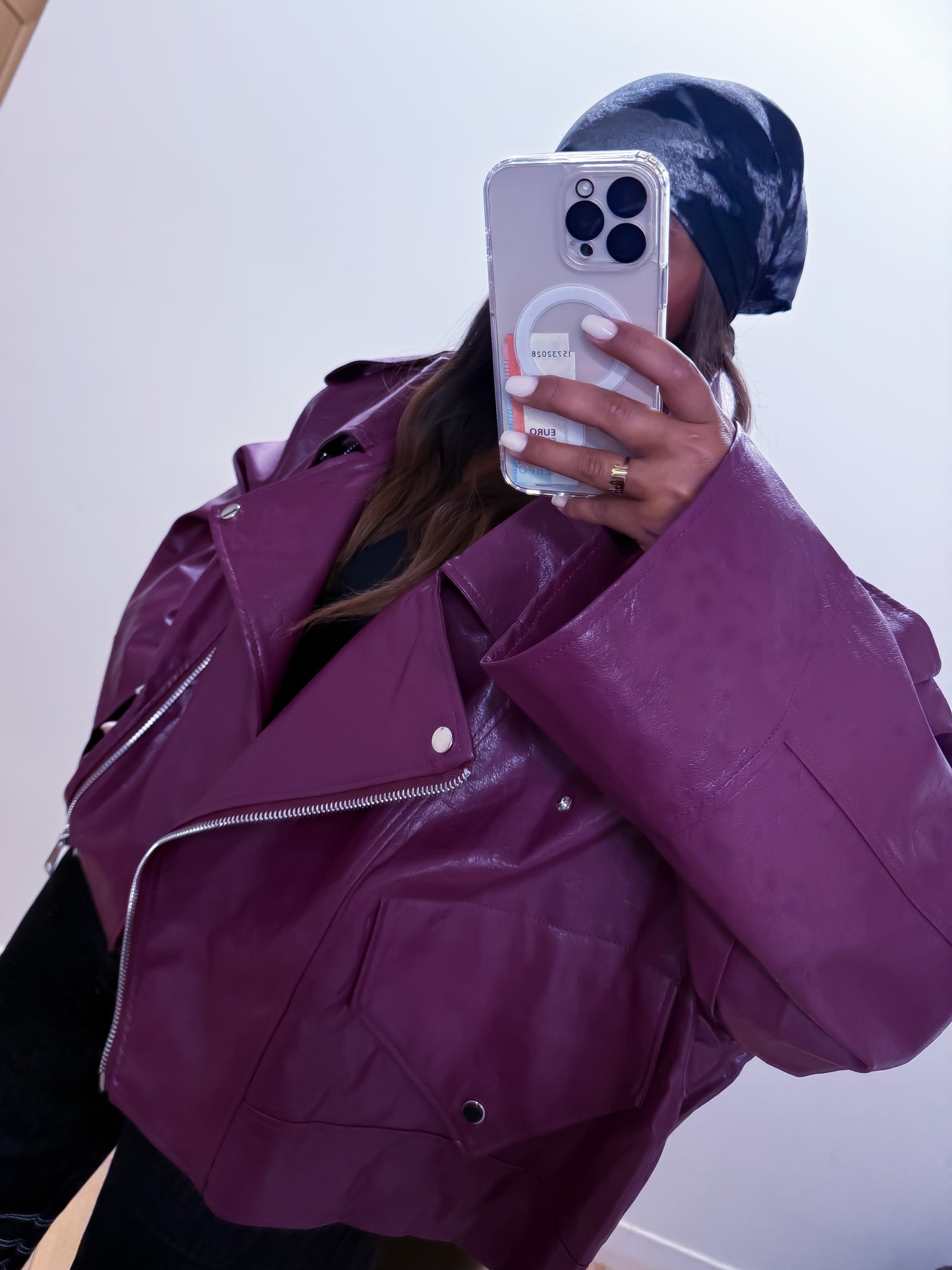 Veste Oversize HYPE Structure Prune -