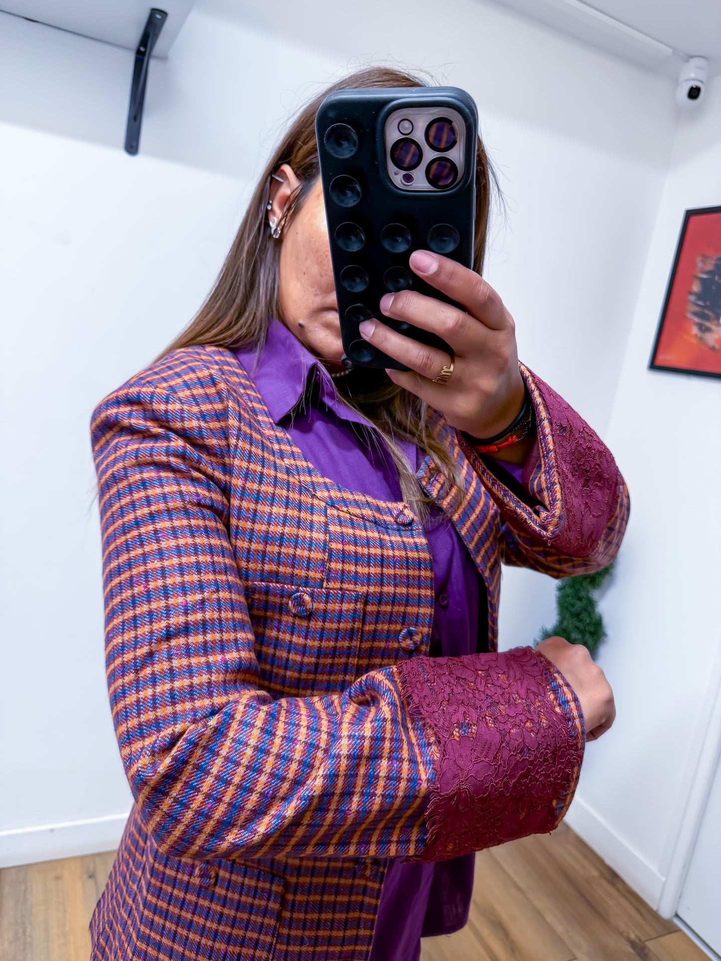 Blazer Dentelle Chic