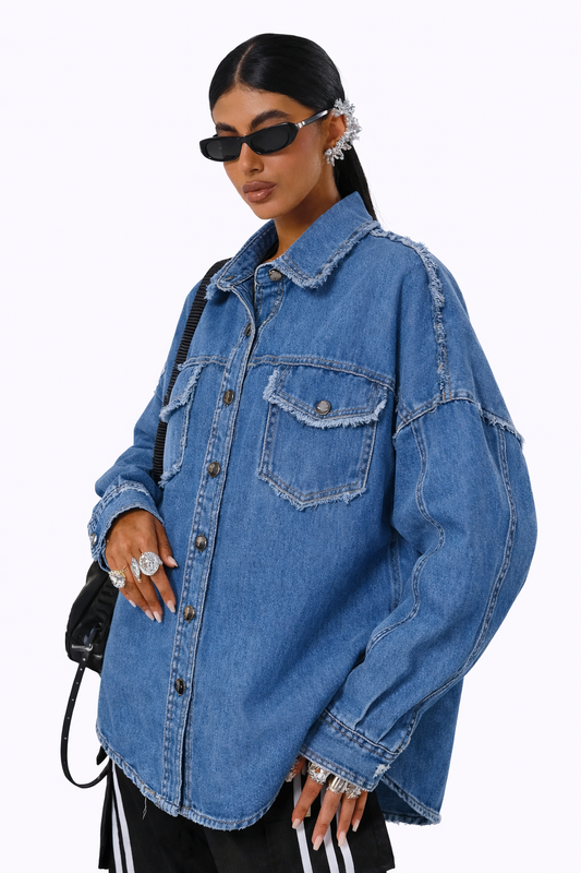 FRAYED LEGACY Overshirt