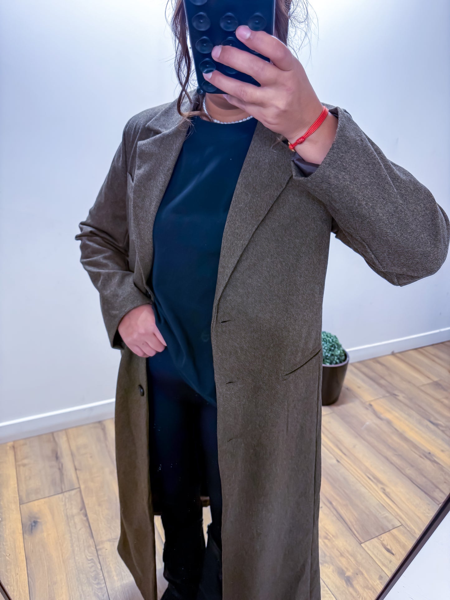 L'Intemporel trench coat Sahara