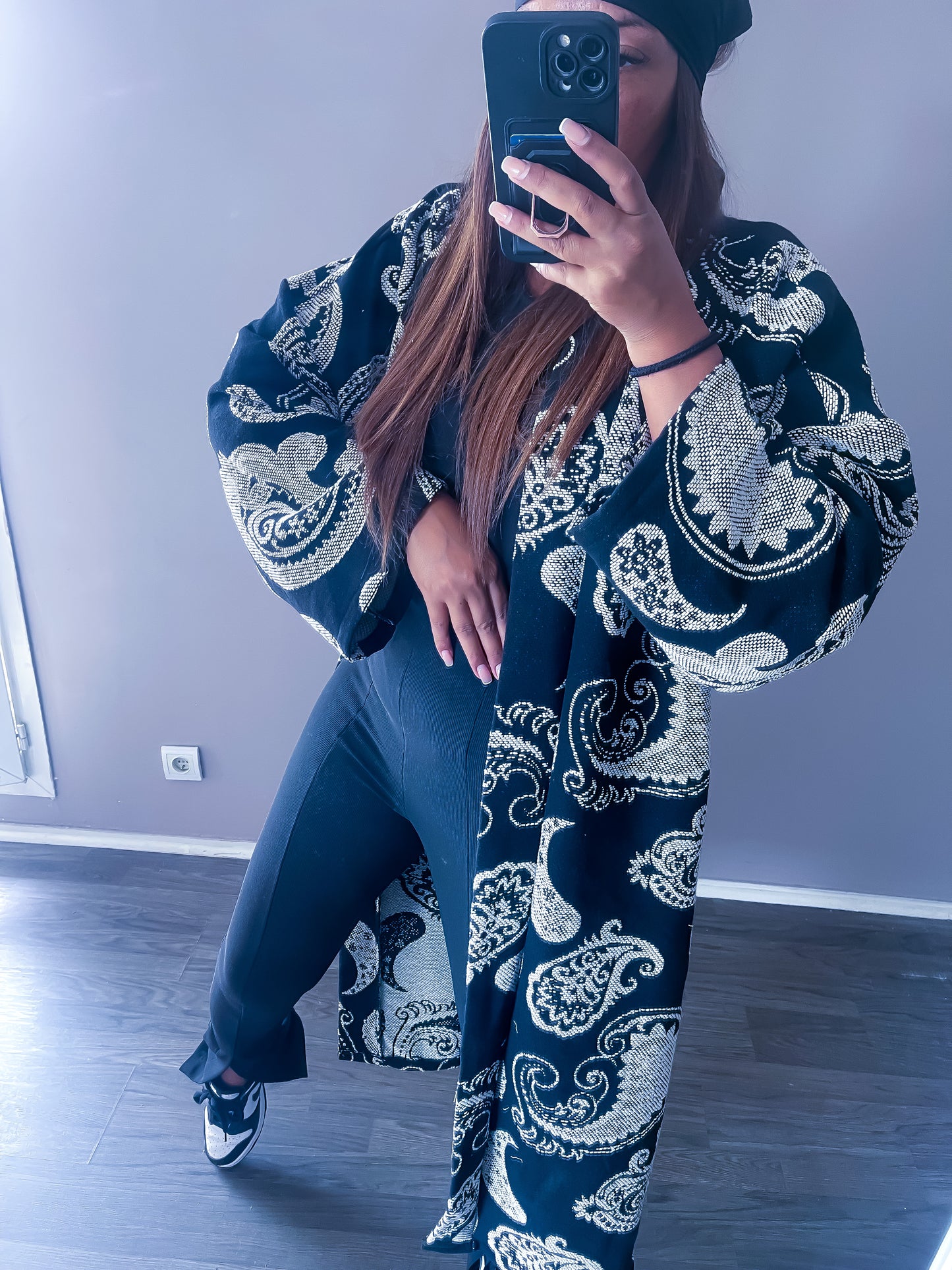 Kimono BOULY noir
