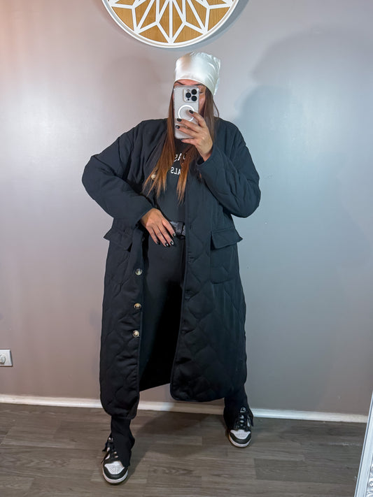 Manteau black BUSHRA