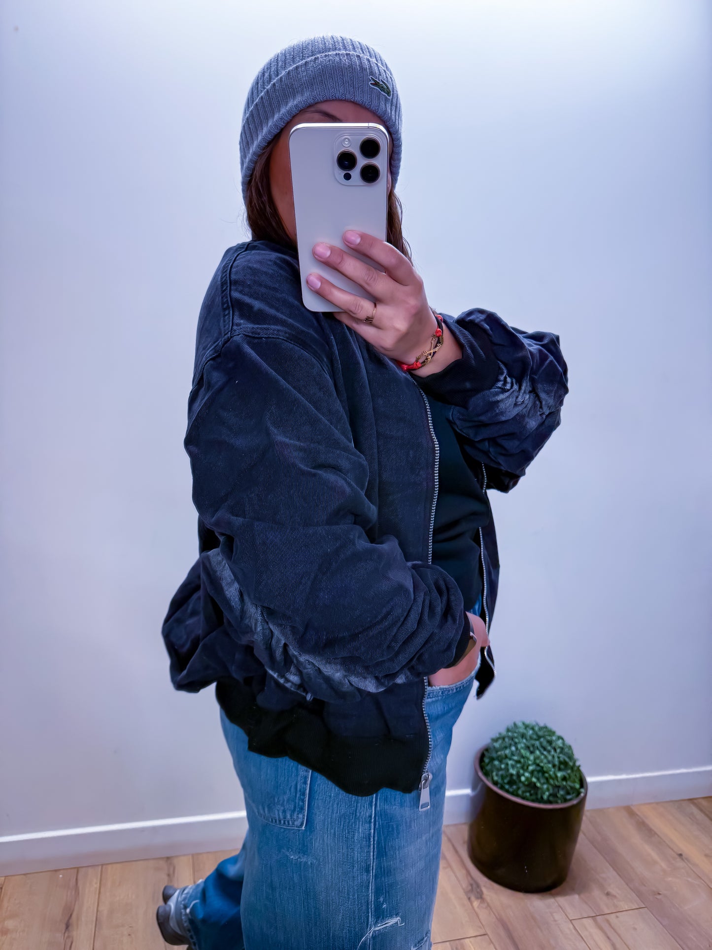 Bomber Noctis - Édition Poches Cuir