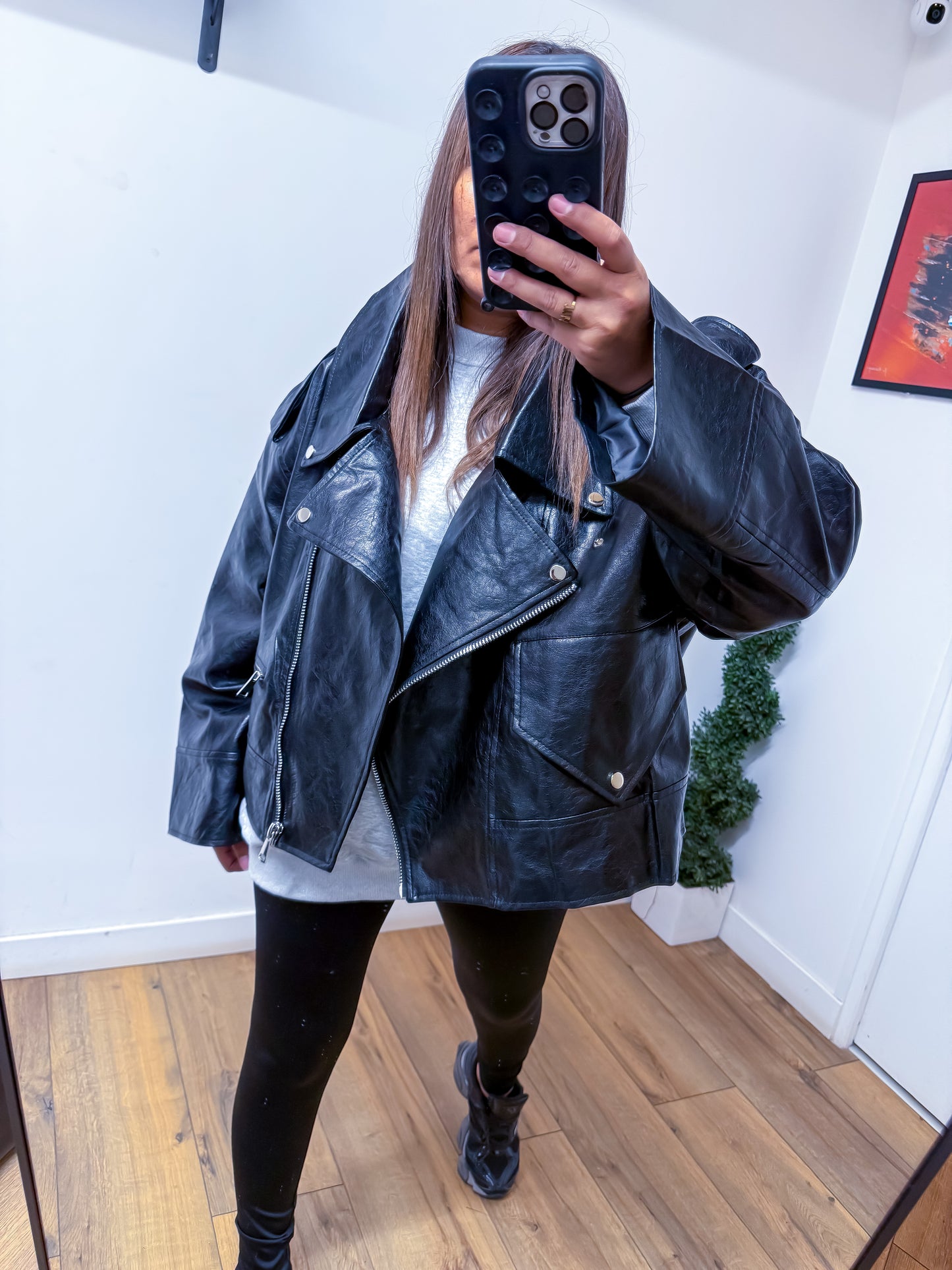 Perfecto Oversize Noir