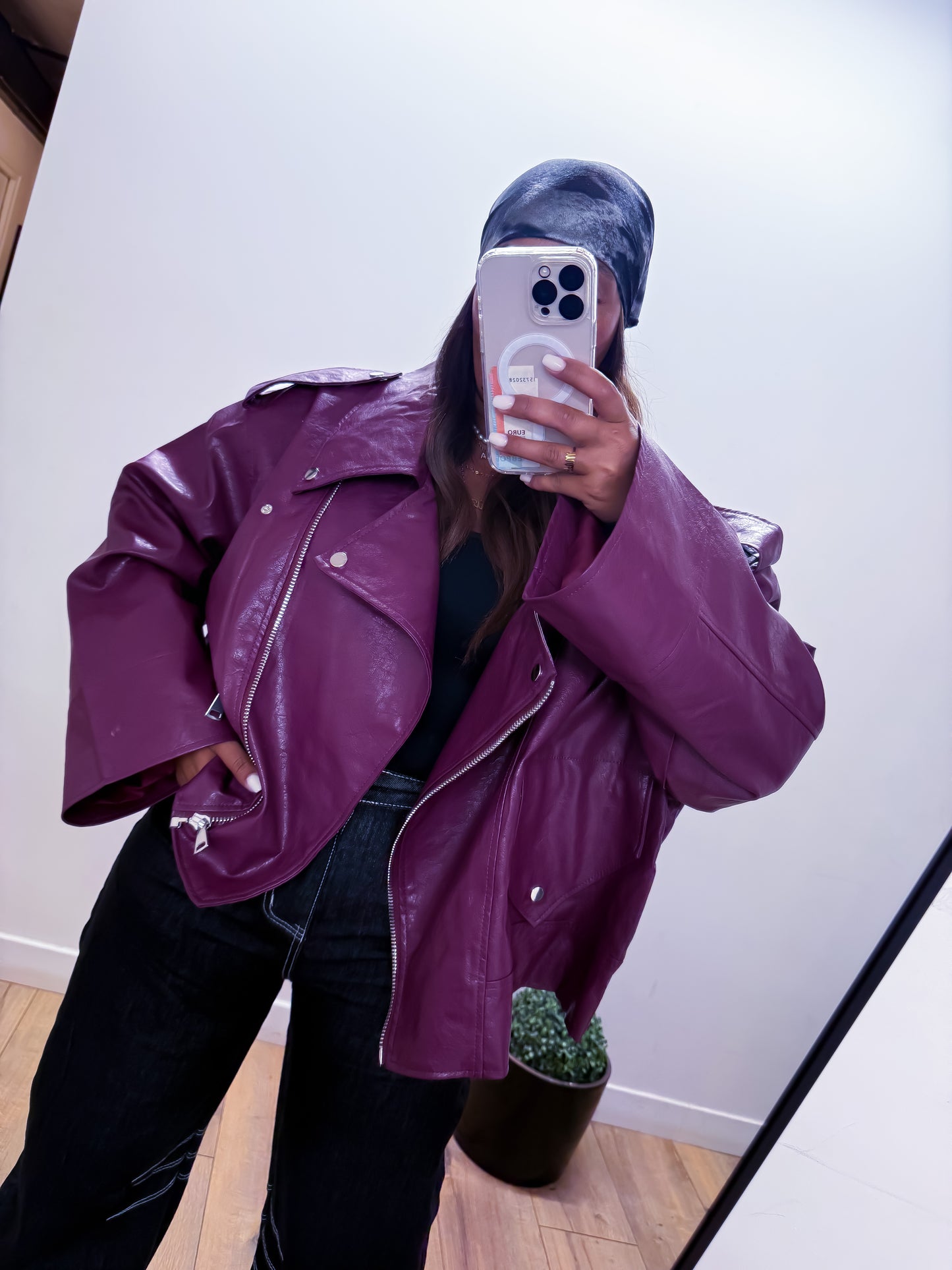 Veste Oversize HYPE Structure Prune -