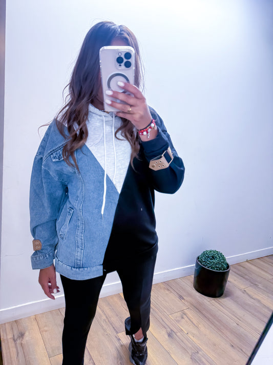 Sweat Layering Jean Brut Exclusive Mûzâ