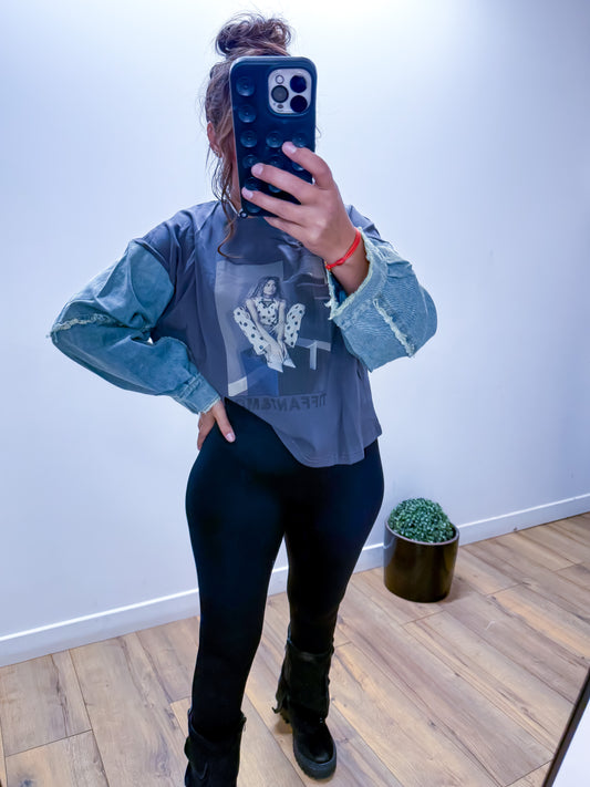 OBSIDIAN DENIM Fusion - Gris